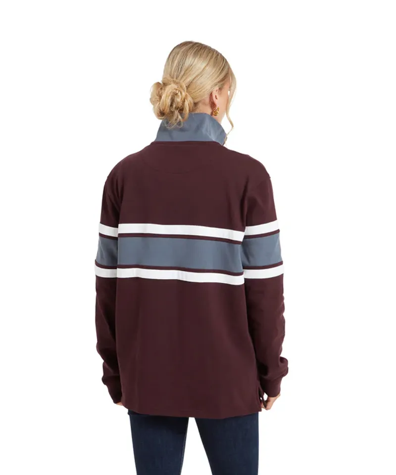 Schoffel Exmouth Heritage 1/4 Zip - Wine-6