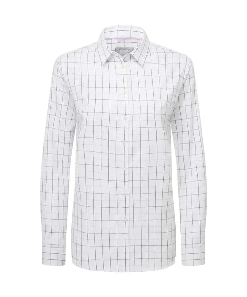Schoffel Blakeney Shirt - Bramble Check-1