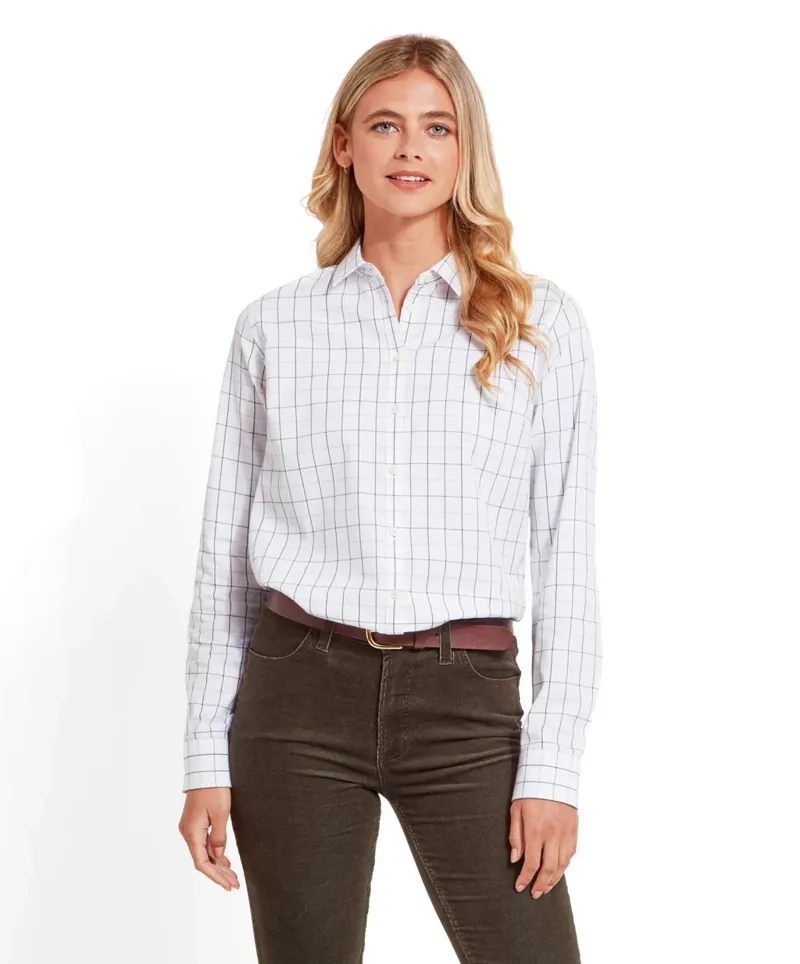 Schoffel Blakeney Shirt - Bramble Check