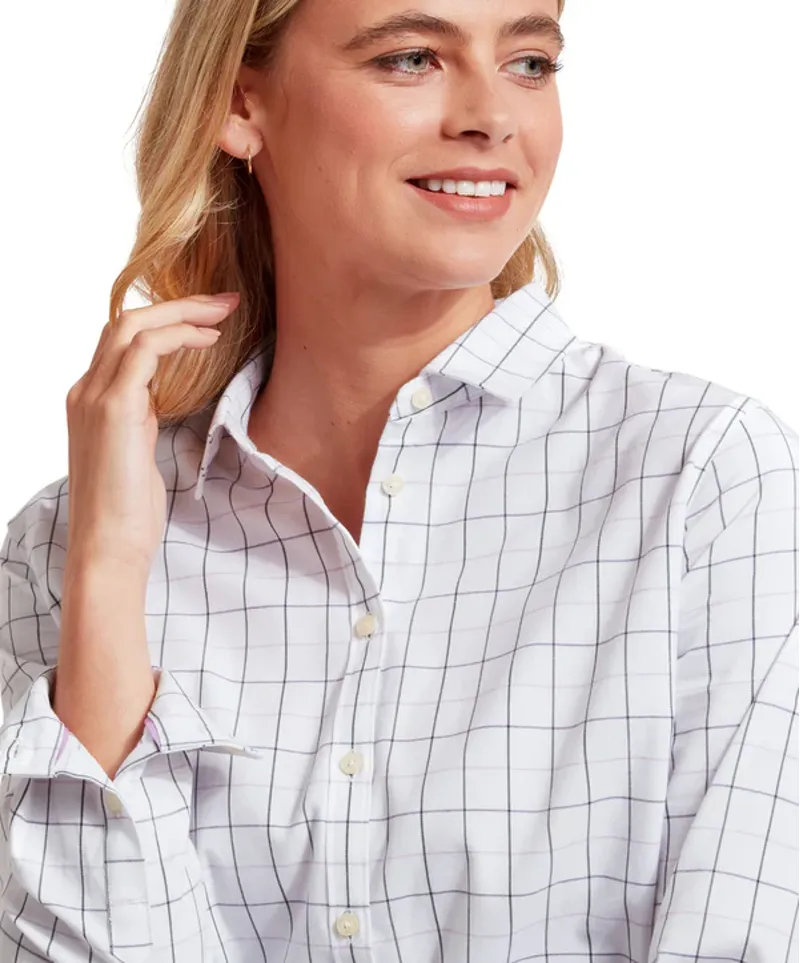Schoffel Blakeney Shirt - Bramble Check-2