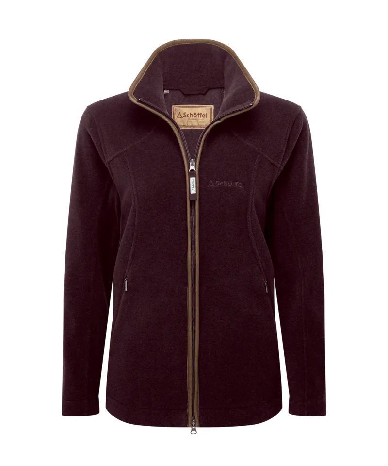 Schoffel Burley Fleece II Jacket - Port