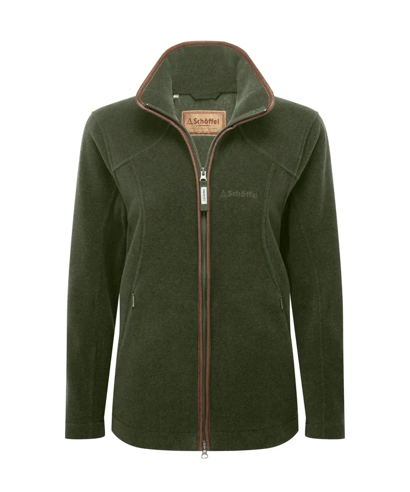 Schoffel Burley Fleece II Jacket - Forest-1