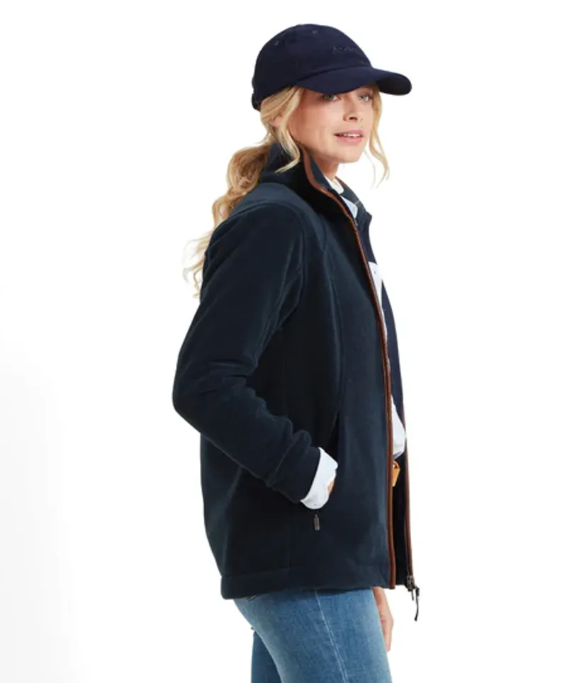 Schoffel Burley Full Zip Fleece - Navy-3