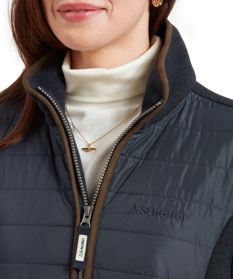 Schoffel Burley Hybrid Jacket - Petrol Blue-2