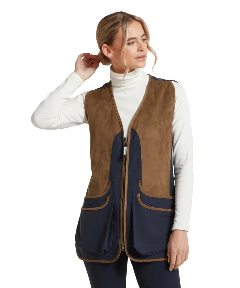 Schoffel Edenham Clay Shooting Vest - True Navy
