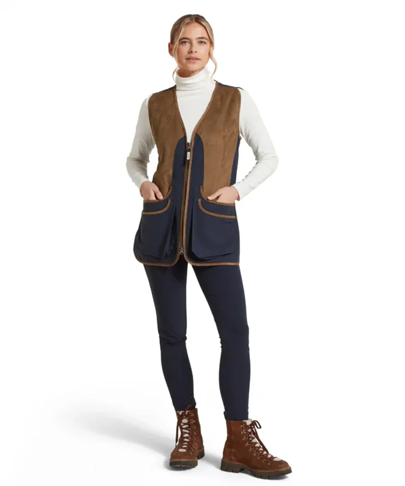 Schoffel Edenham Clay Shooting Vest - True Navy-1