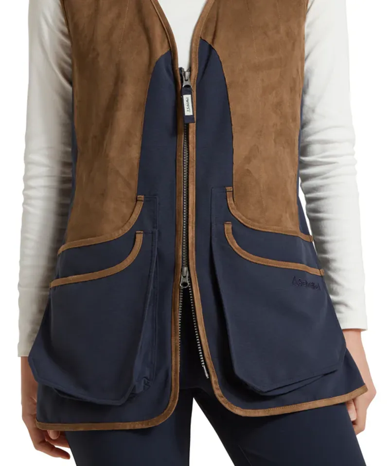 Schoffel Edenham Clay Shooting Vest - True Navy-3