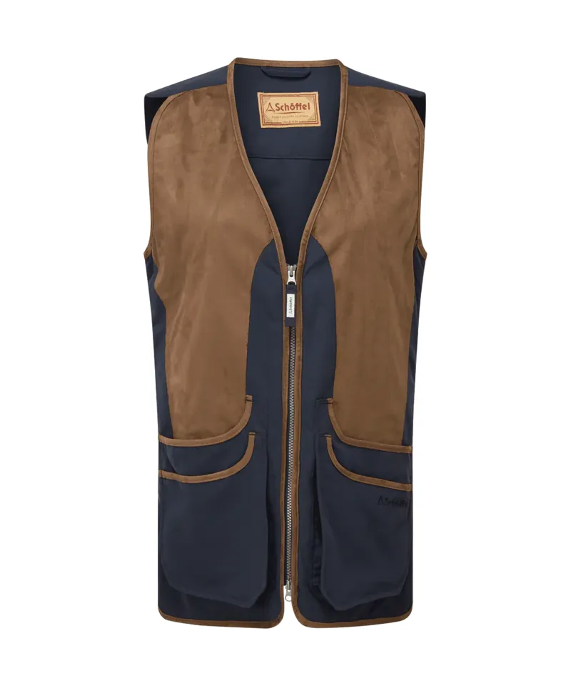 Schoffel Edenham Clay Shooting Vest - True Navy-7