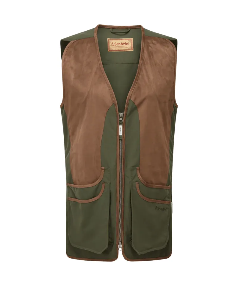 Schoffel Edenham Clay Shooting Vest - Forest-7