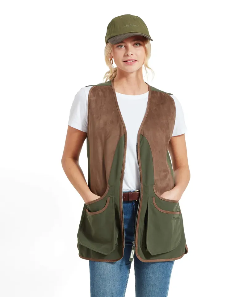 Schoffel Edenham Clay Shooting Vest - Forest