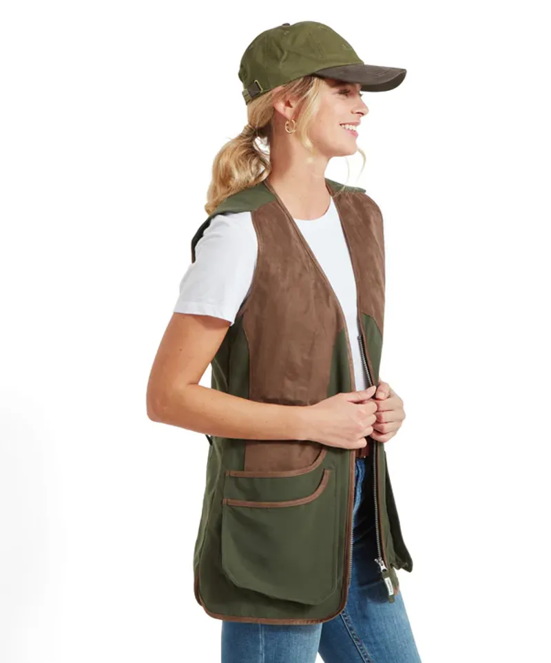 Schoffel Edenham Clay Shooting Vest - Forest-2