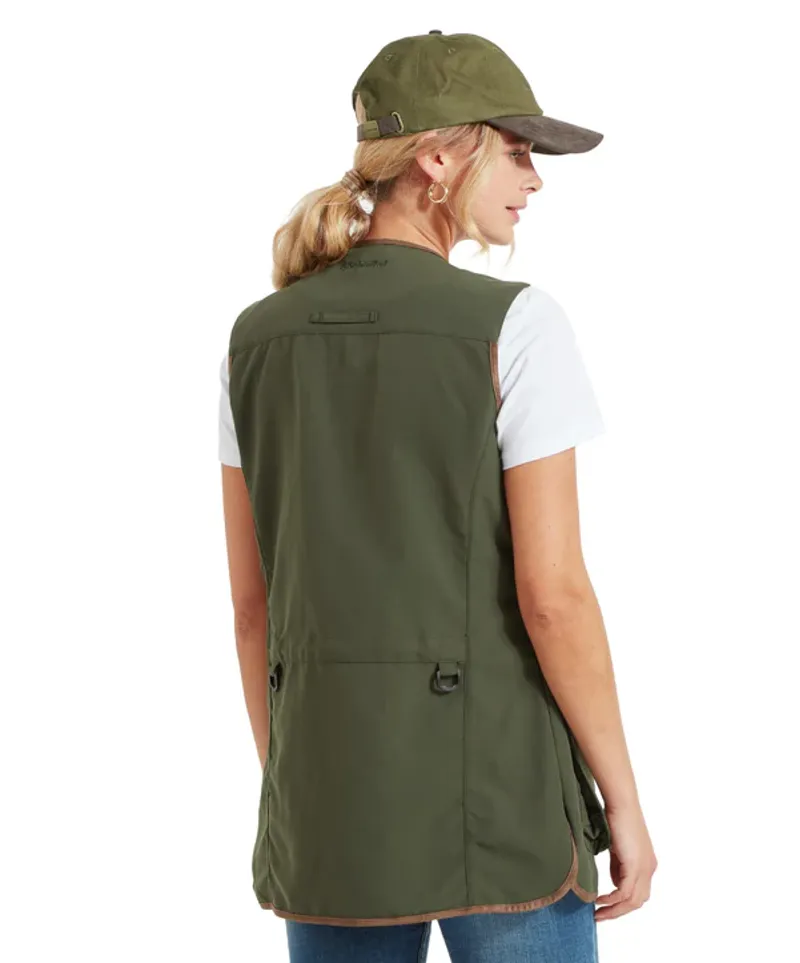 Schoffel Edenham Clay Shooting Vest - Forest-5