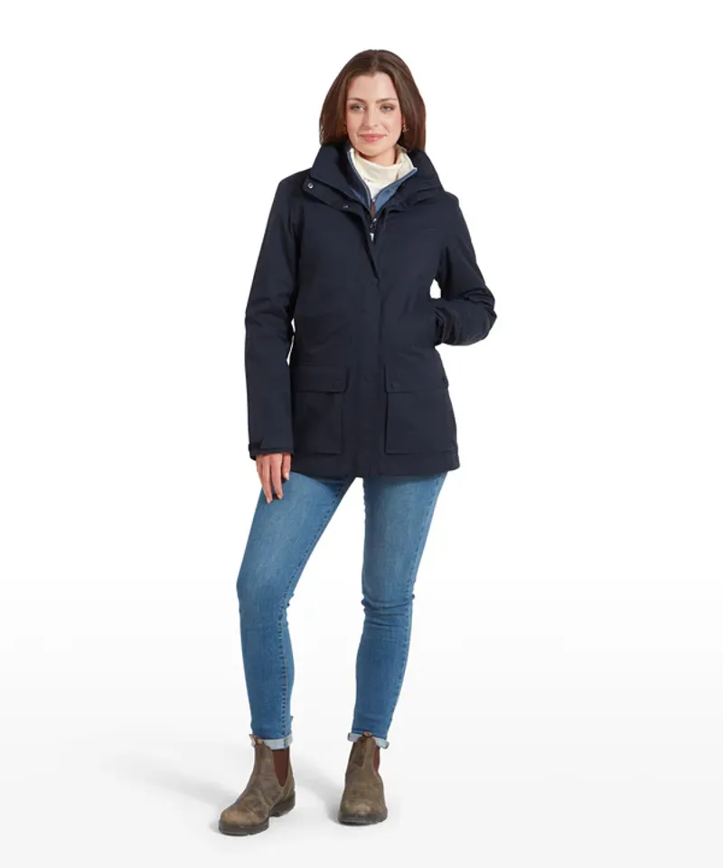 Schoffel Edith Jacket - True Navy-2