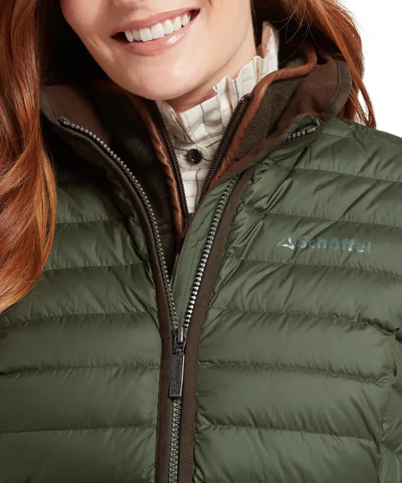 Schoffel Ladies Hambleton Down Jacket - Woodland-4