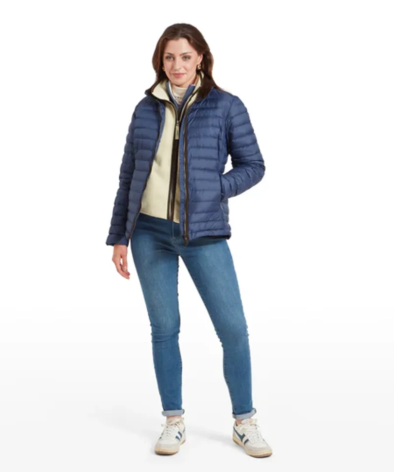 Schoffel Hambleton Down Jacket - Stone Blue