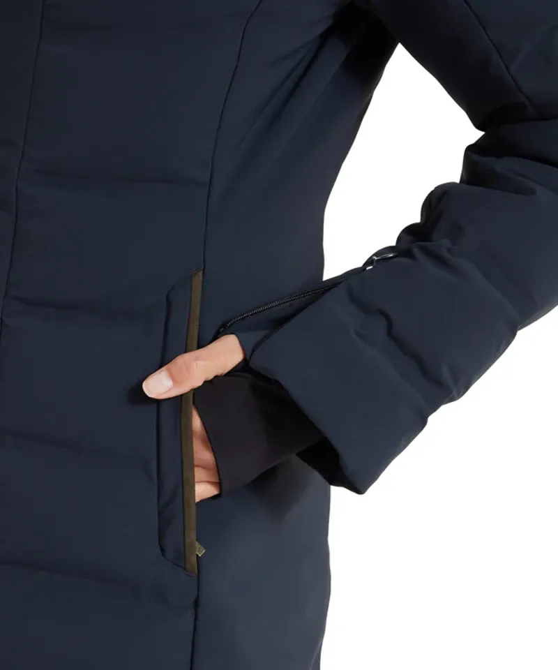 Schoffel Hurlingham Waterproof Down Coat - Carbon Navy-3