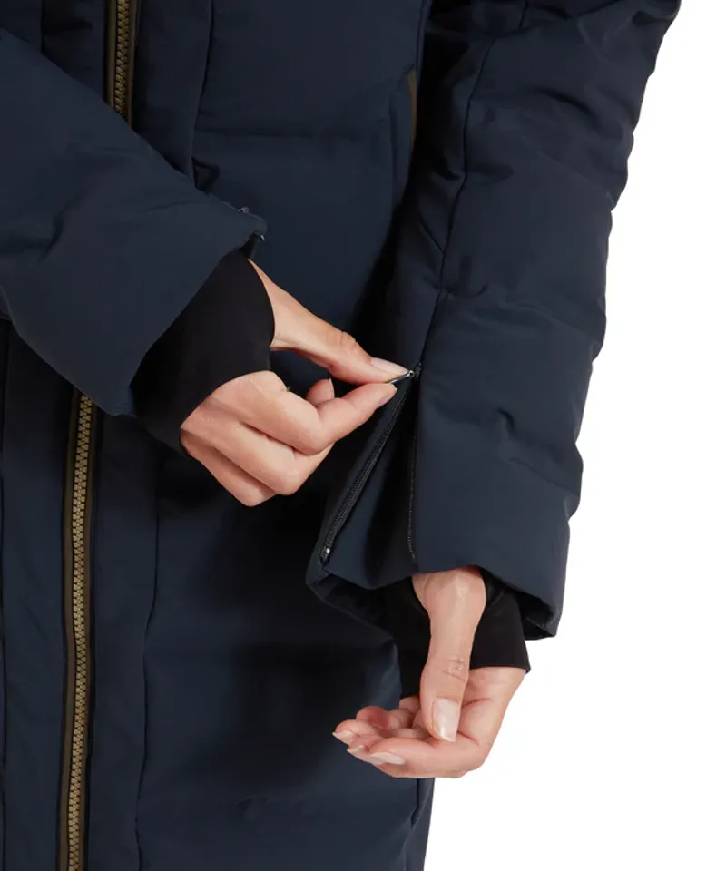 Schoffel Hurlingham Waterproof Down Coat - Carbon Navy-2