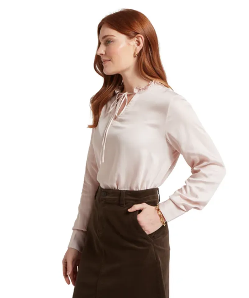 Schoffel Kersey Blouse - Hushed Violet-5