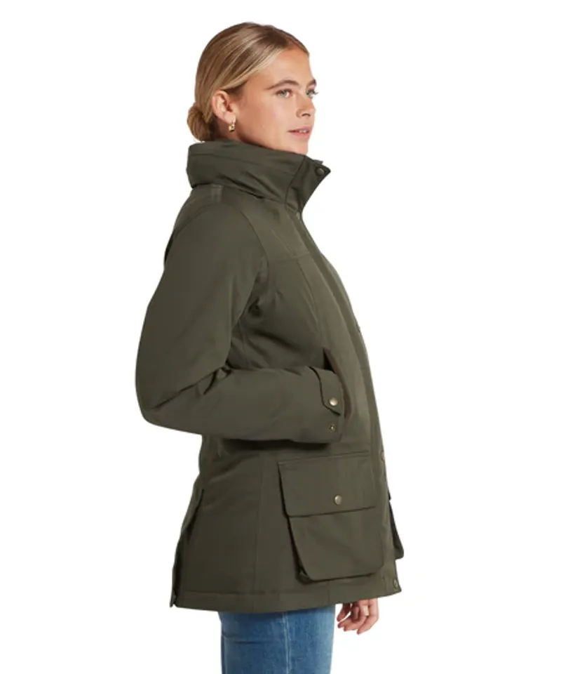 Schoffel Ladies Langton Country Coat - Woodland-3