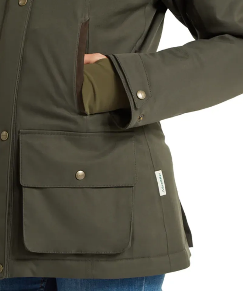 Schoffel Ladies Langton Country Coat - Woodland-8