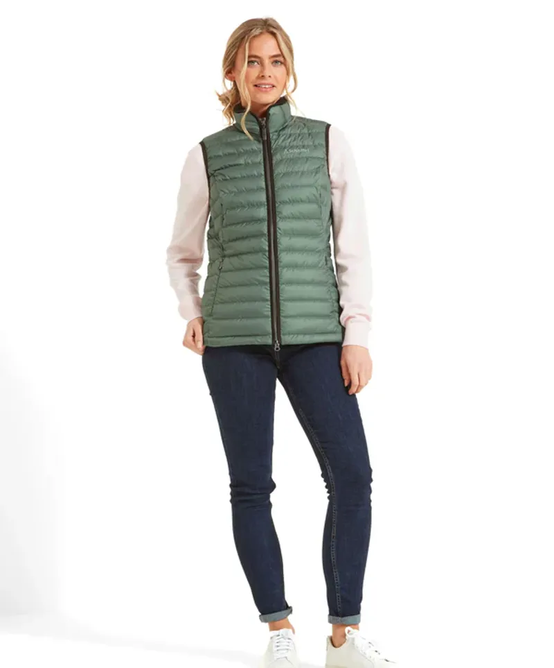 Schoffel Launde Down Gilet - Laurel-5