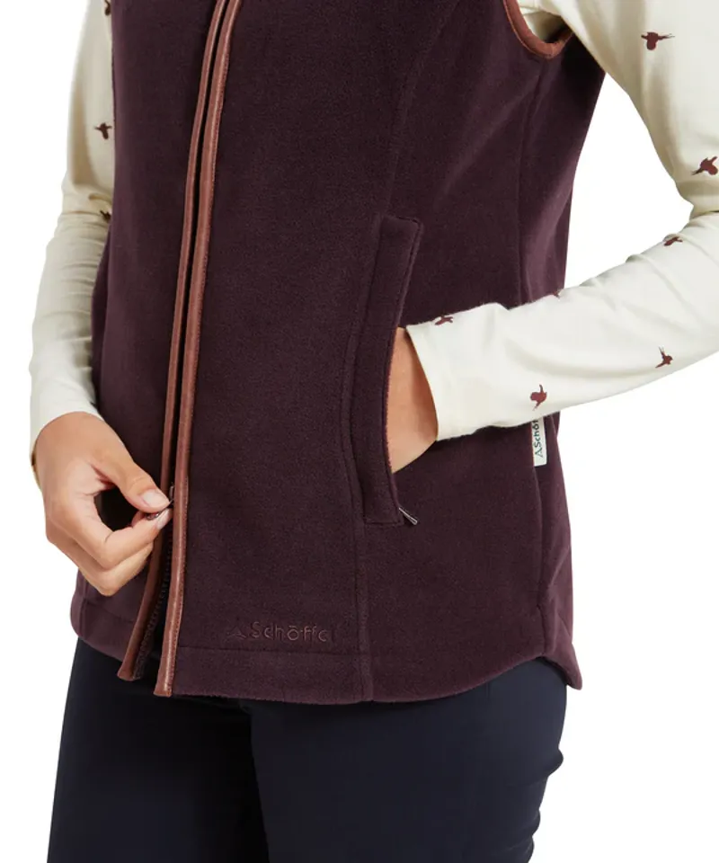 Schoffel Lyndon II Fleece Gilet - Port-6