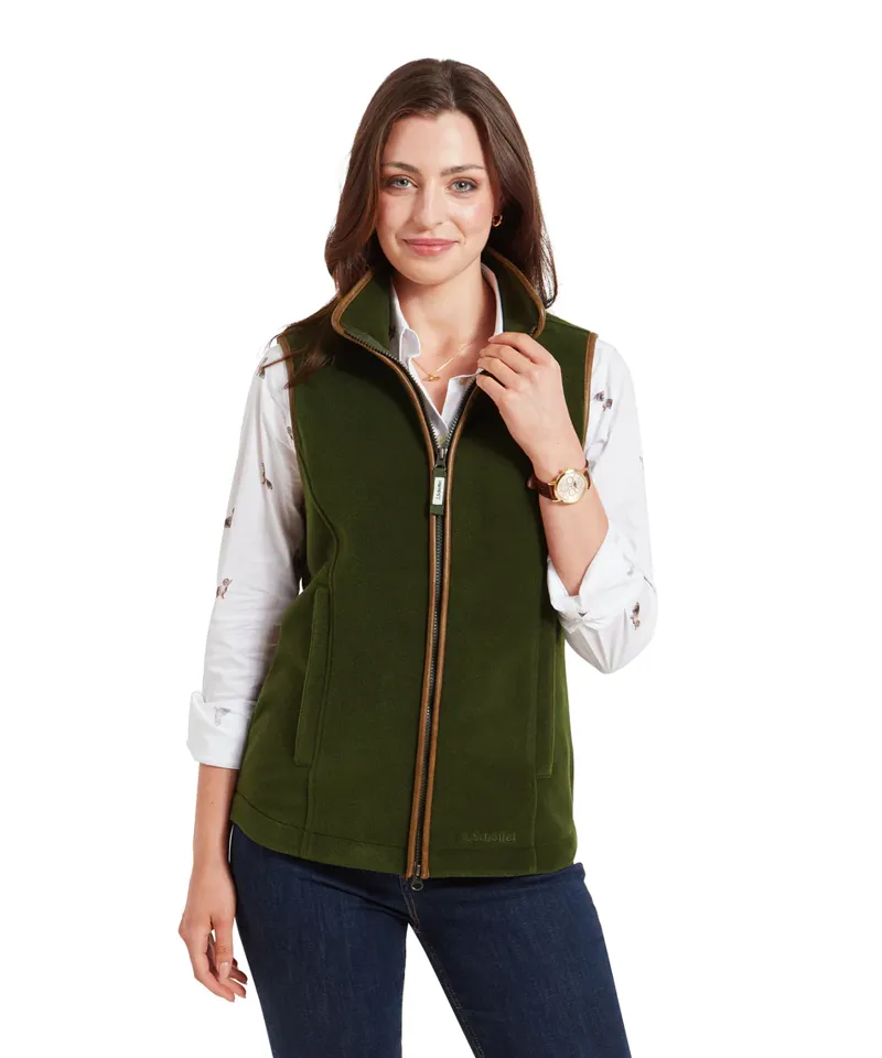 Schoffel Lyndon II Fleece Gilet - Cedar Green-2