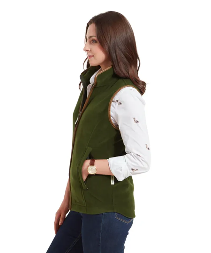 Schoffel Lyndon II Fleece Gilet - Cedar Green-3