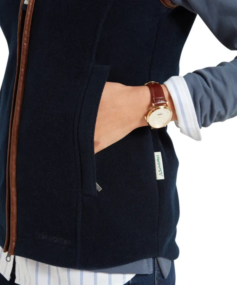 Schoffel Lyndon Fleece Gilet - Navy-6