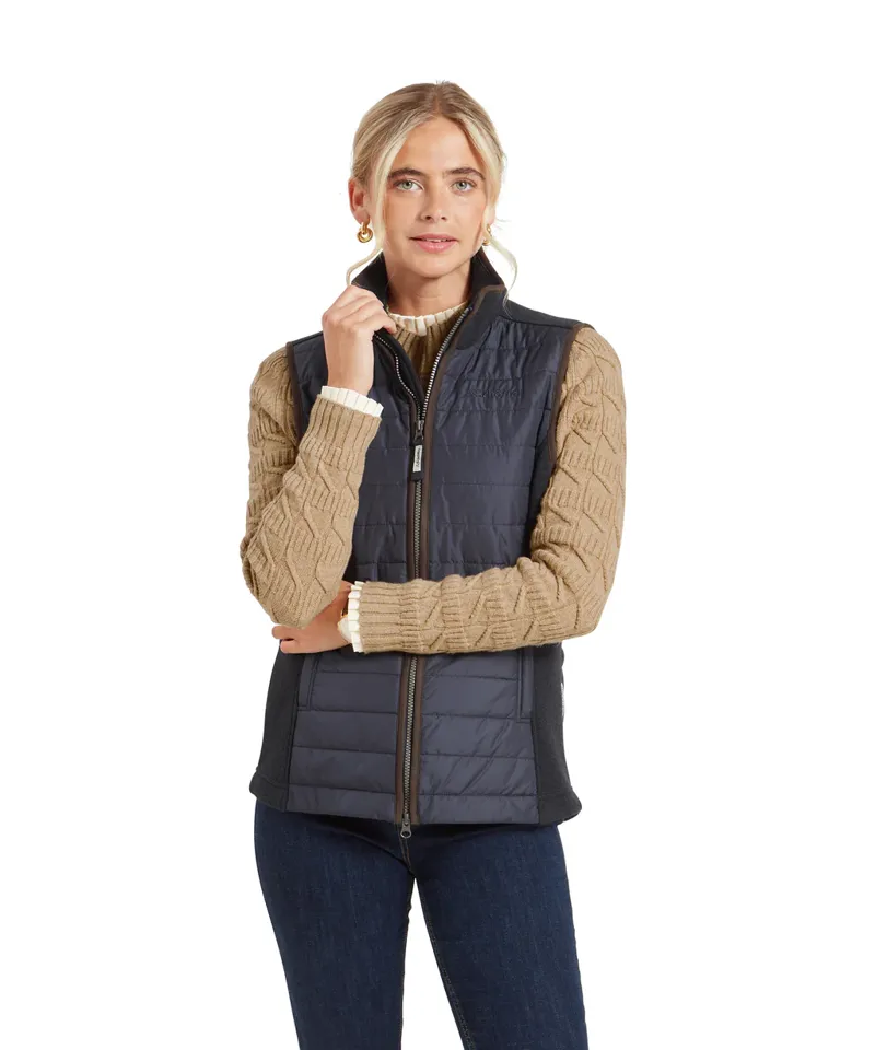 Schoffel Lyndon Hybrid Gilet - Petrol Blue