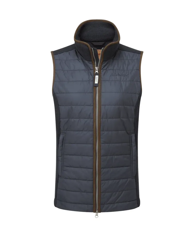 Schoffel Lyndon Hybrid Gilet - Petrol Blue-1