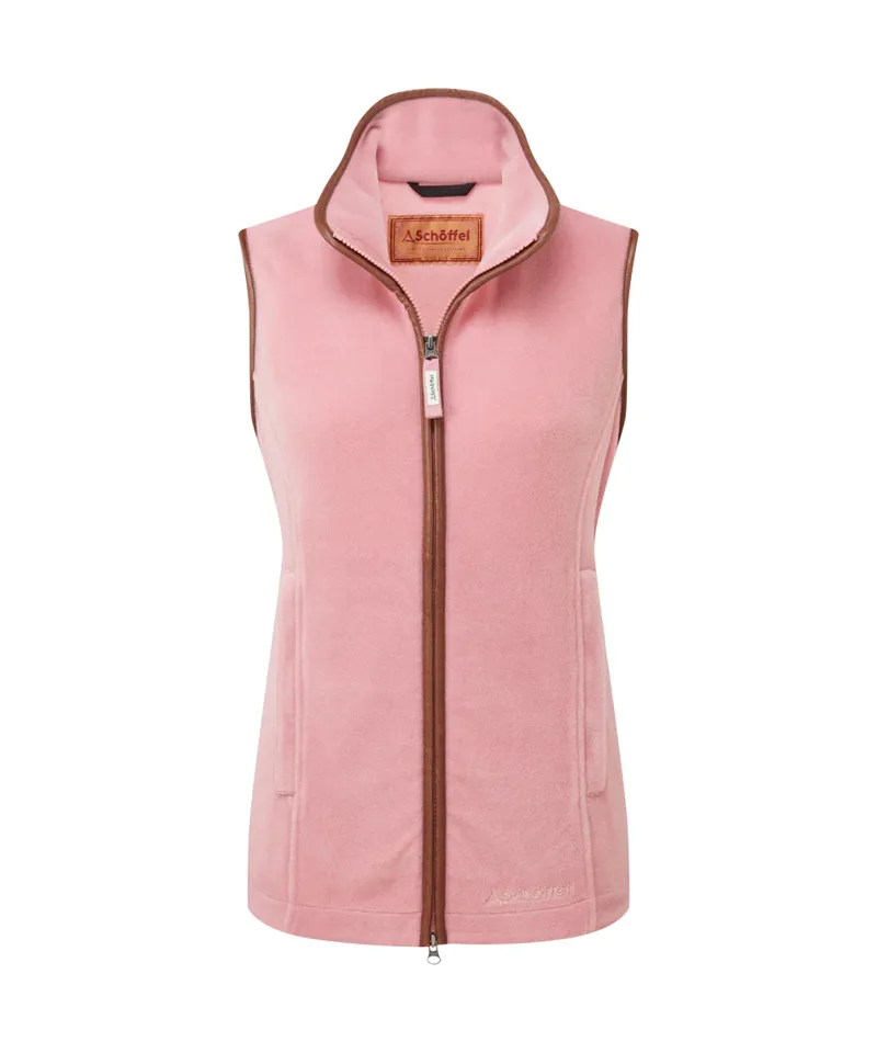 Schoffel Lyndon II Fleece Gilet - Antique Rose-1