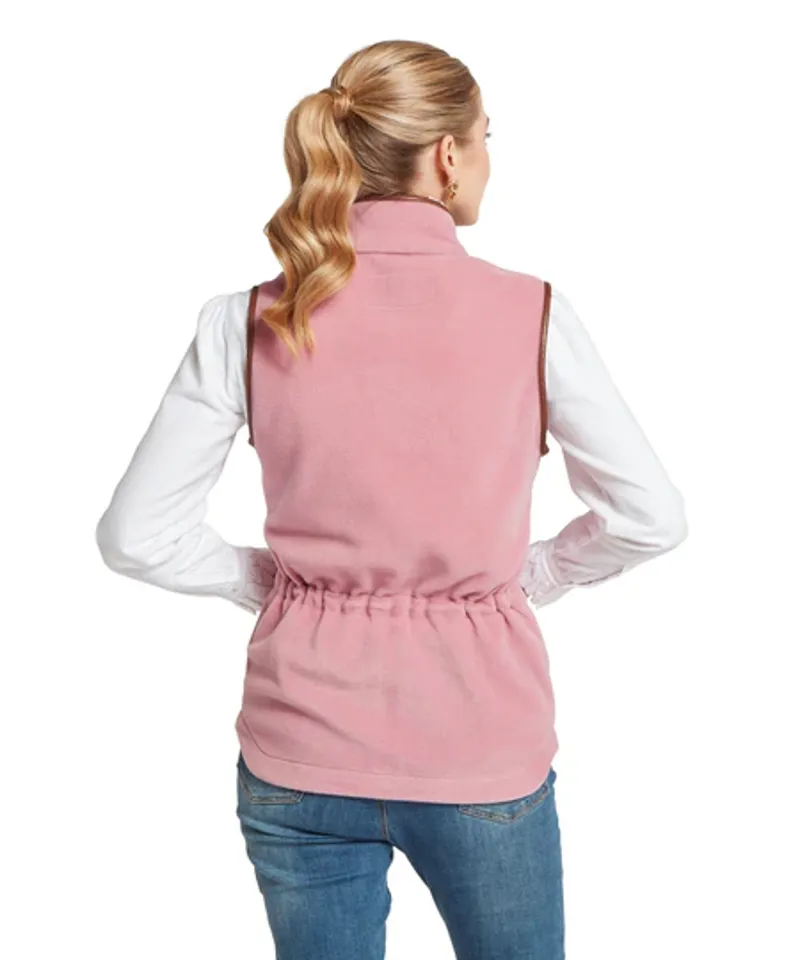 Schoffel Lyndon II Fleece Gilet - Antique Rose-5