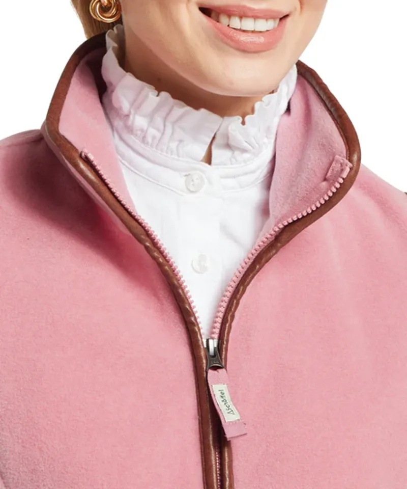 Schoffel Lyndon II Fleece Gilet - Antique Rose-2