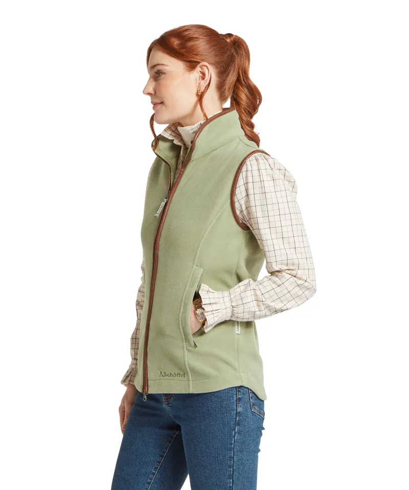 Schoffel Lyndon II Fleece Gilet - Sage Green-5