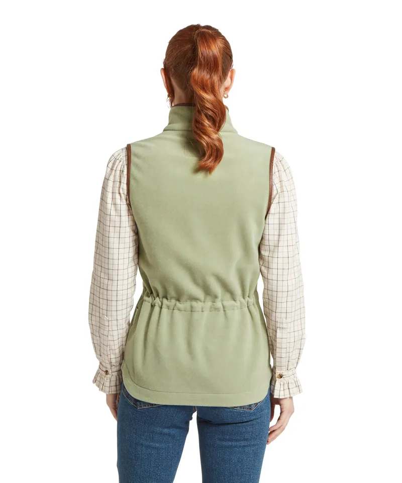Schoffel Lyndon II Fleece Gilet - Sage Green-2