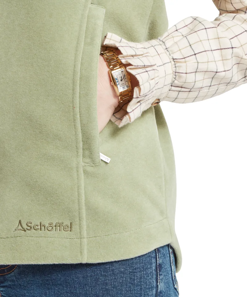 Schoffel Lyndon II Fleece Gilet - Sage Green-4