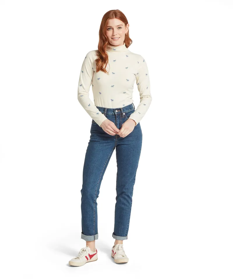 Schoffel Ladies Malham Top - Lake Horse Blue-1