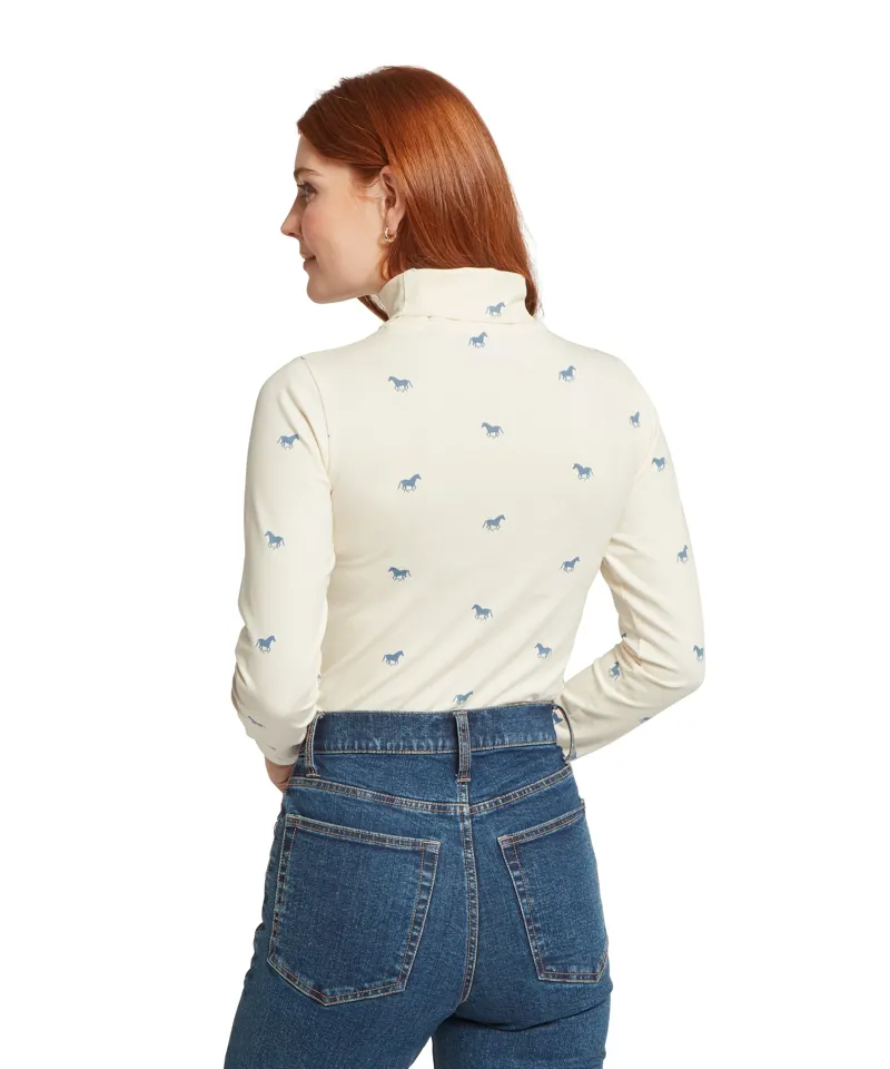 Schoffel Ladies Malham Top - Lake Horse Blue-3