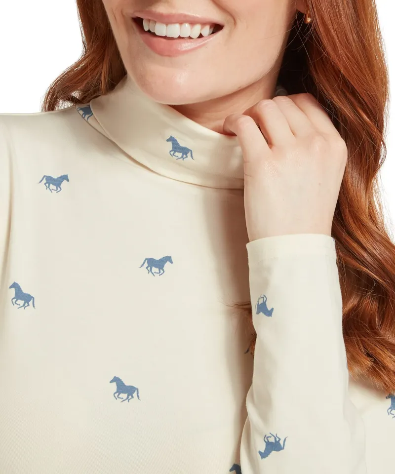 Schoffel Ladies Malham Top - Lake Horse Blue-4