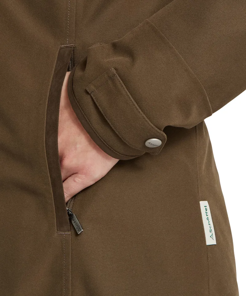 Schoffel Ladies Marefield Waterproof Coat - Dark Caper-10
