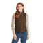 Schoffel Ladies Millport Tweed Nehru Waistcoat - Chocolate Herr. Tweed