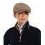 Schoffel Ladies Newsboy Cap - Houndstooth Tweed
