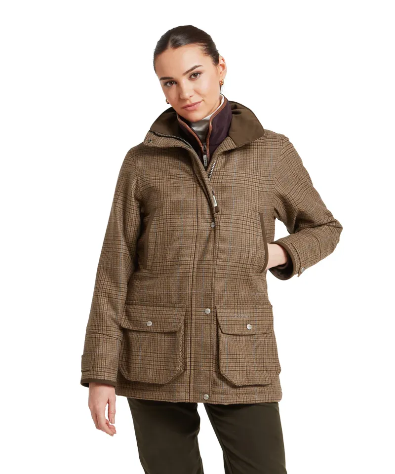 Schoffel Ptarmigan Tweed Coat - Teviot Tweed