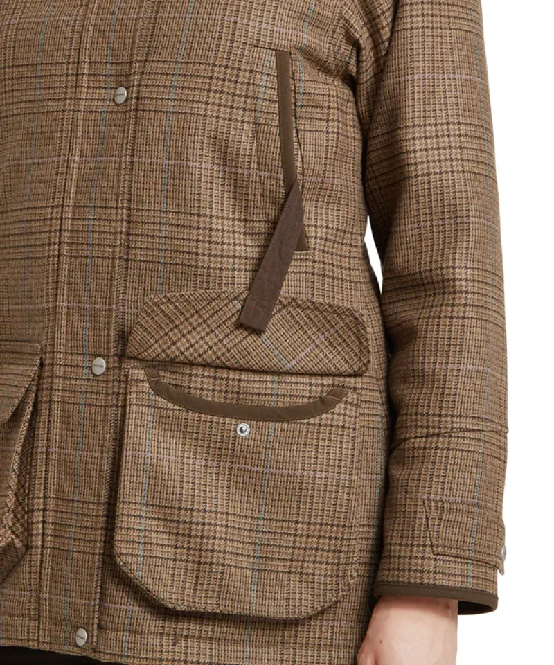 Schoffel Ptarmigan Tweed Coat - Teviot Tweed-4