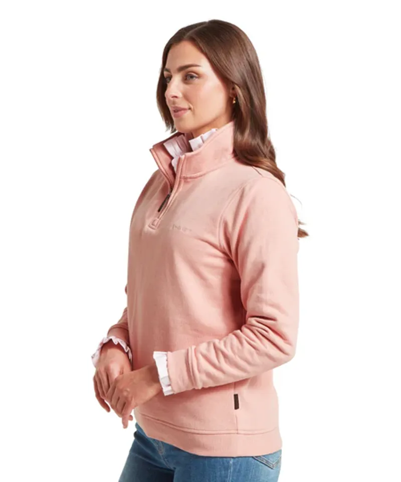 Schoffel Sennen Cove Sweatshirt - Pale Rose-3
