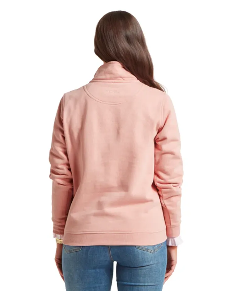 Schoffel Sennen Cove Sweatshirt - Pale Rose-1