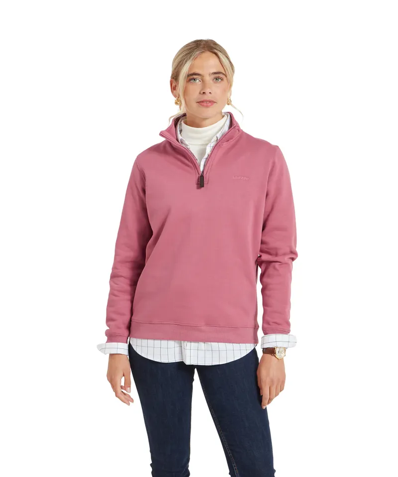 Schoffel Sennen Cove Sweatshirt - Dark French Rose-6