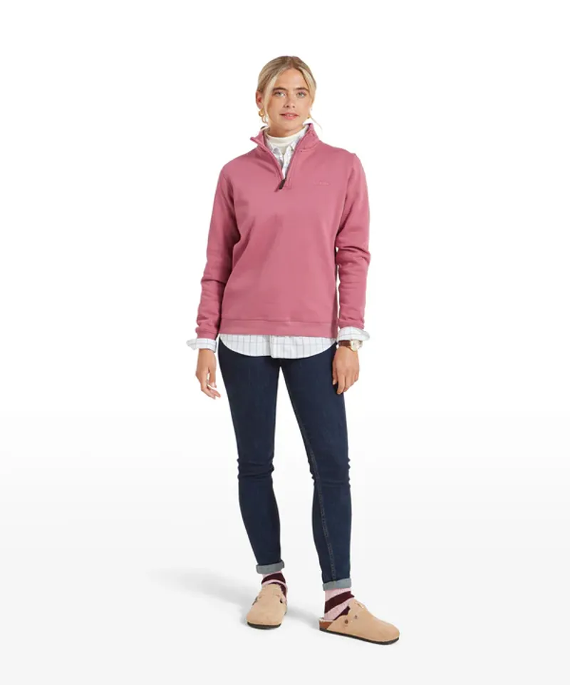 Schoffel Sennen Cove Sweatshirt - Dark French Rose