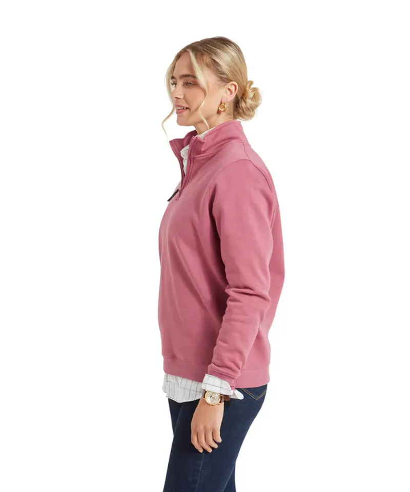 Schoffel Sennen Cove Sweatshirt - Dark French Rose-5